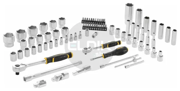 Stanley FMMT82826-1 81 Delige Doppenset 1/4" - 1/2"