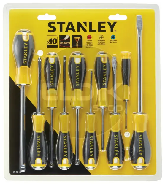 Stanley STHT0-60211 Schroevendraaierset Essential 10-delig