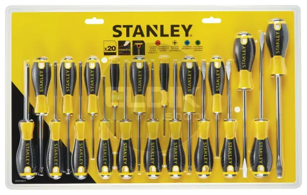 Stanley STHT0-60213 Schroevendraaierset Essential 20-delig