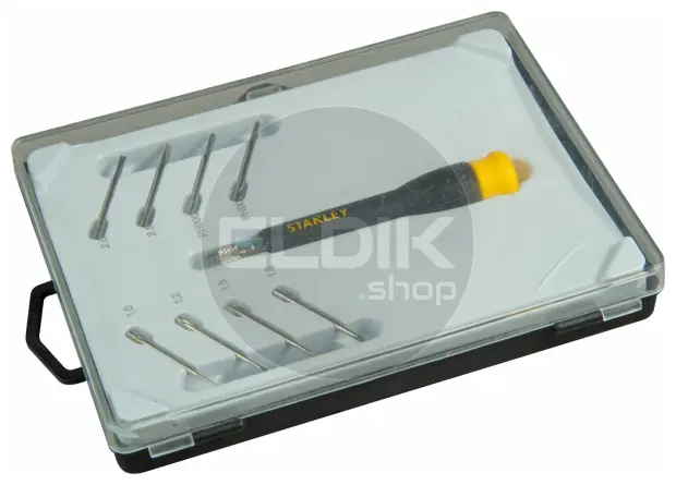Stanley STHT0-62629 Multibit Precisie Schroevendraaierset (Parallel, PH) 8-delig