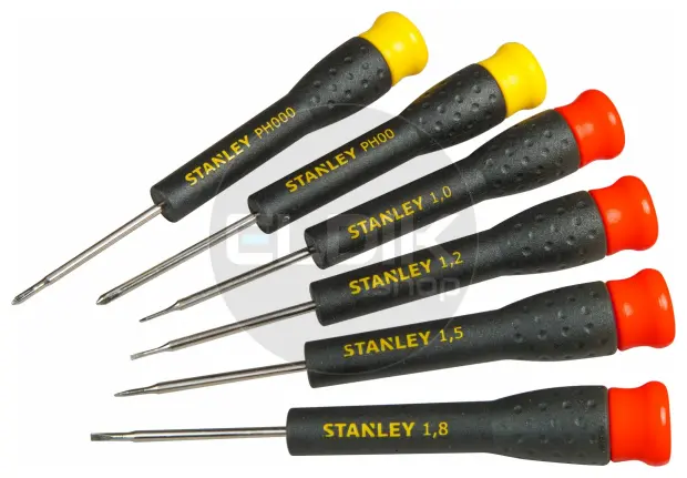 Stanley STHT0-62631 Precisie Schroevendraaierset (Parallel 1-1,8 & PH) 6-delig