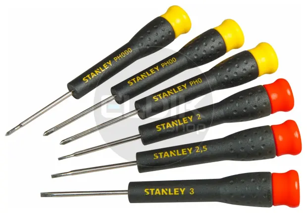 Stanley STHT0-62632 Precisie Schroevendraaierset (Parallel 2-3 & PH) 6-delig