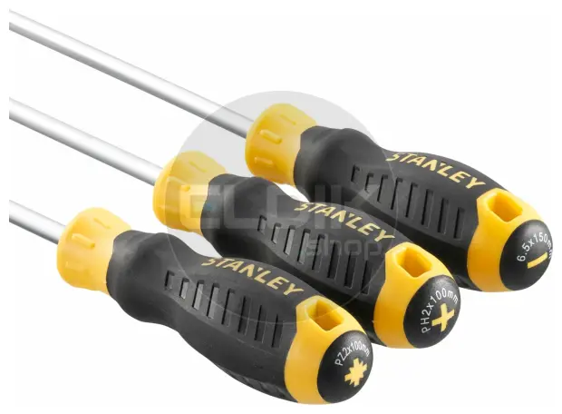 Stanley STHT16168-0 Cushiongrip Schroevendraaierset 3-delig: PH, PZ, Standaard