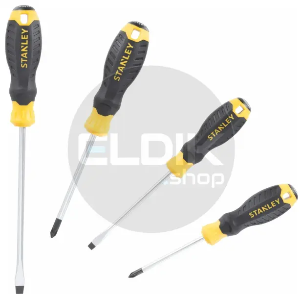 Stanley STHT16169-0 Cushiongrip Schroevendraaierset 4-delig: PH, Standaard