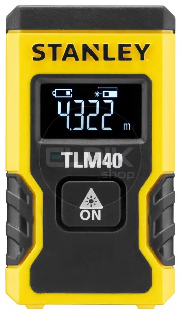 Stanley TLM40 Pocket Laserafstandsmeter - 12m - STHT77666-0