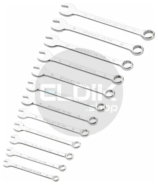 Stanley STMT82843-0 Ringsteeksleutelset 12 delig