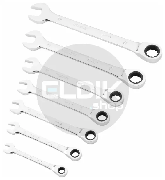 Stanley STMT82846-0 Ringsteeksleutelset met Ratelring 7 delig