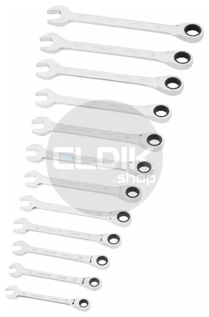 Stanley STMT82847-0 Ringsteeksleutelset met Ratelring 12 delig
