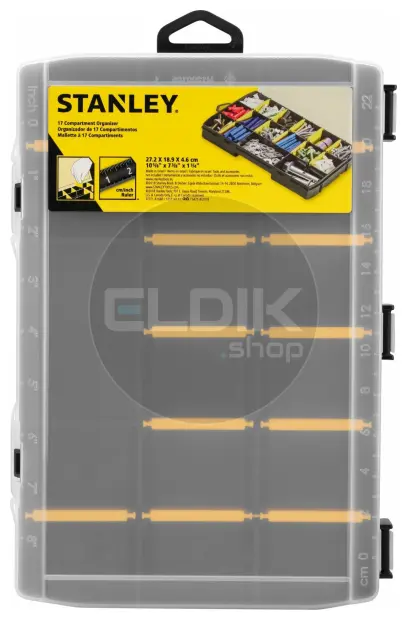 Stanley STST81680-1 Organizer 17 vakken | 280 x 195 x 45 mm