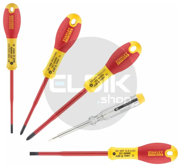 Stanley XTHT0-62692 FATMAX Pro VDE Schroevendraaierset 5-delig - PH Smalle Tip