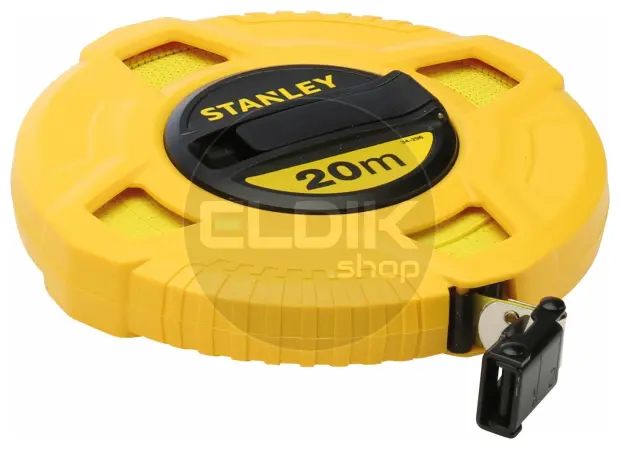Stanley 0-34-296 Landmeter Fiberglas 20m - 12,7mm Gesloten Kast