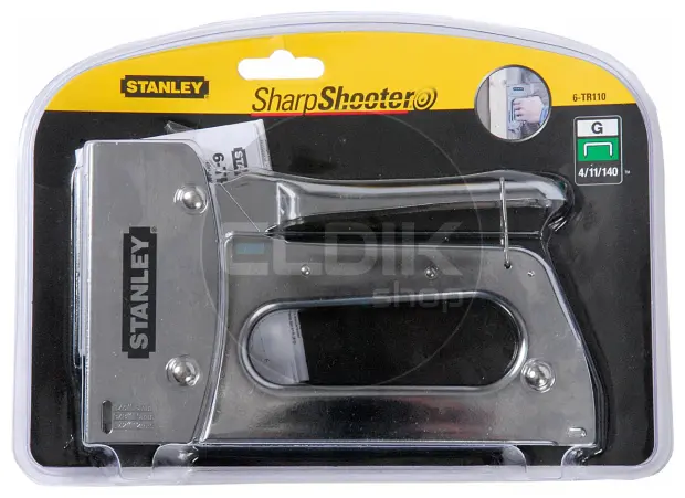 Stanley 6-TR110 TR110 Heavy Duty Handtacker Type G - staal