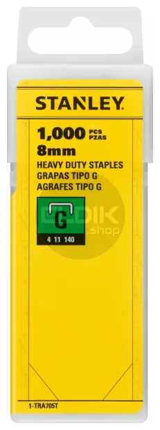 Stanley 1-TRA705T Nieten 8mm Type G - 1000 Stuks