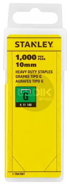 Stanley 1-TRA706T Nieten 10mm Type G - 1000 Stuks