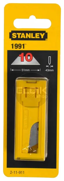 Stanley 1991 Reserve Mesjes Zonder Gaten | 10 Delige Set - 2-11-911