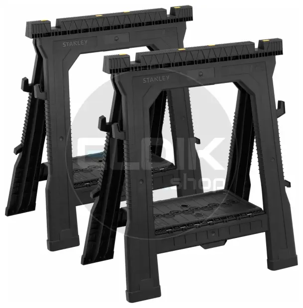 Stanley STST1-70713 Opvouwbare Zaagbok met V-Groef - 2 Stuks