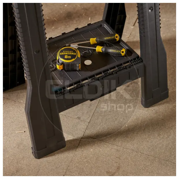 Stanley STST1-70713 Opvouwbare Zaagbok met V-Groef - 2 Stuks
