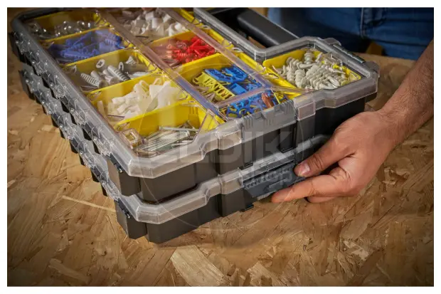 Stanley 1-97-519/5 5 x FATMAX Pro Organizer Ondiep | 432 x 330 x 64 mm