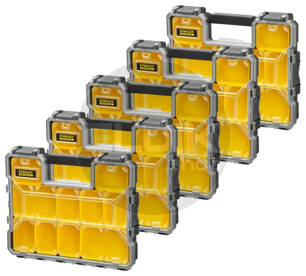Stanley 1-97-519/5 5 x FATMAX Pro Organizer Ondiep | 432 x 330 x 64 mm