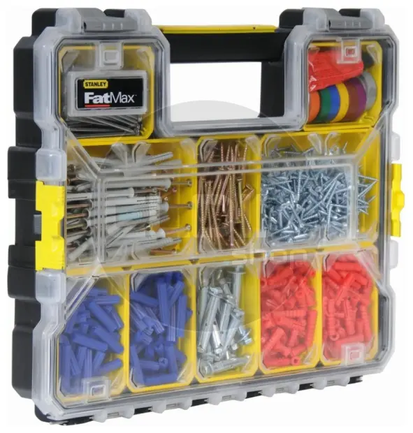 Stanley 1-97-519/10 10 x FATMAX Pro Organizer Ondiep | 432 x 330 x 64 mm
