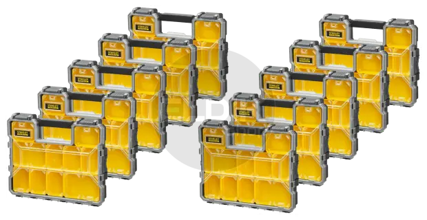 Stanley 1-97-519/10 10 x FATMAX Pro Organizer Ondiep | 432 x 330 x 64 mm