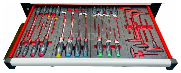 Facom CMM215BNL Set van 22 modules in Foam Inlays | 215-delig