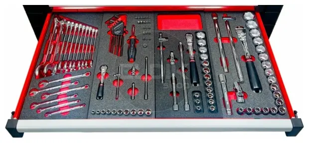 Facom CMM215BNL Set van 22 modules in Foam Inlays | 215-delig