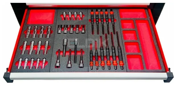 Facom CMM215BNL Set van 22 modules in Foam Inlays | 215-delig