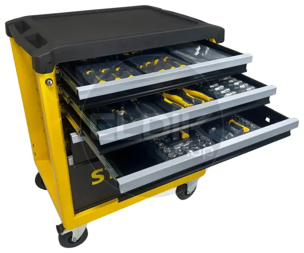Stanley STHT0-80442 Gevulde Gereedschapswagen met 9 Transmodules
