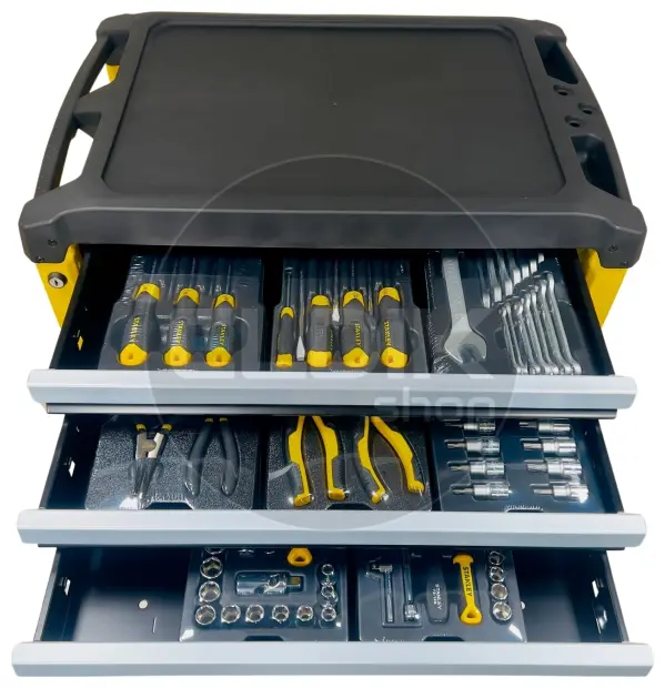 Stanley STHT0-80442 Gevulde Gereedschapswagen met 9 Transmodules