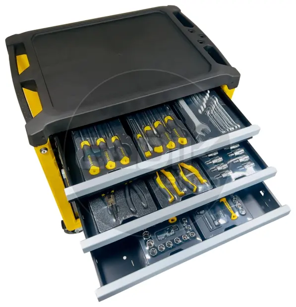 Stanley STHT0-80442 Gevulde Gereedschapswagen met 9 Transmodules