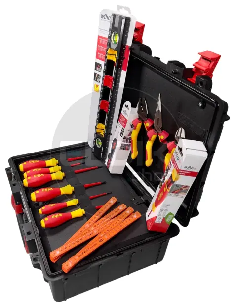 Wiha 45530 18 Delige Gevulde Gereedschapskoffer - Elektra