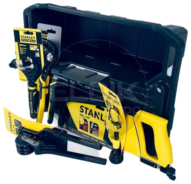 Stanley STST1-KIDLE-IV 6 Delige Gevulde Gereedschapkoffer - Sanitair