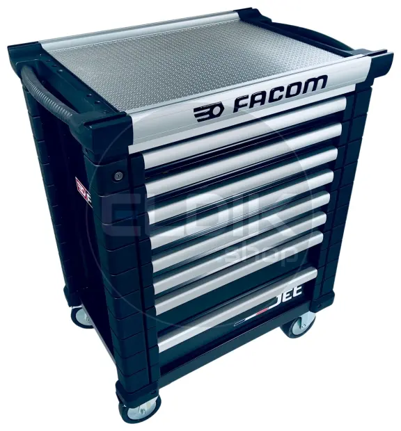 Facom JET.8NM3A Gereedschapswagen – 8 Laden – M3 - Zwart