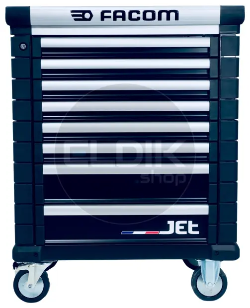 Facom JET.8NM3A Gereedschapswagen – 8 Laden – M3 - Zwart