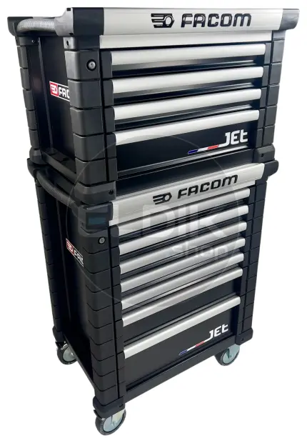 Facom JET Gereedschapswagen – 7 Laden met Opzetkast – M3 - Zwart
