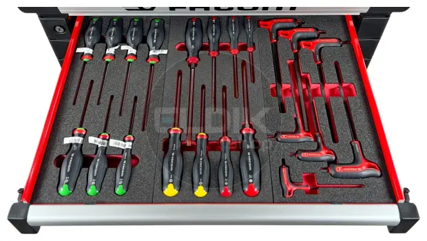 Facom CMM.150BNL Set van 12 modules in Foam Inlays | 150-delig