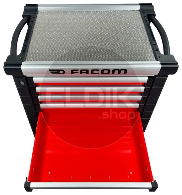 Facom JETCMM150BNL Gevulde gereedschapswagen 8 Laden | 150-delig in Foam inlay | Rood