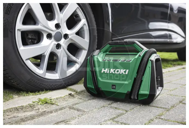 Hikoki UP18DAW4Z Accu Compressor 11 bar | 16L l/min | Exclusief accu's en lader