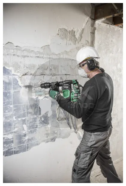 Hikoki H3641DAW2Z Accu breekhamer - 36 V / 6,8 J - SDS-Max - Exclusief lader en accu's - Kunststof koffer