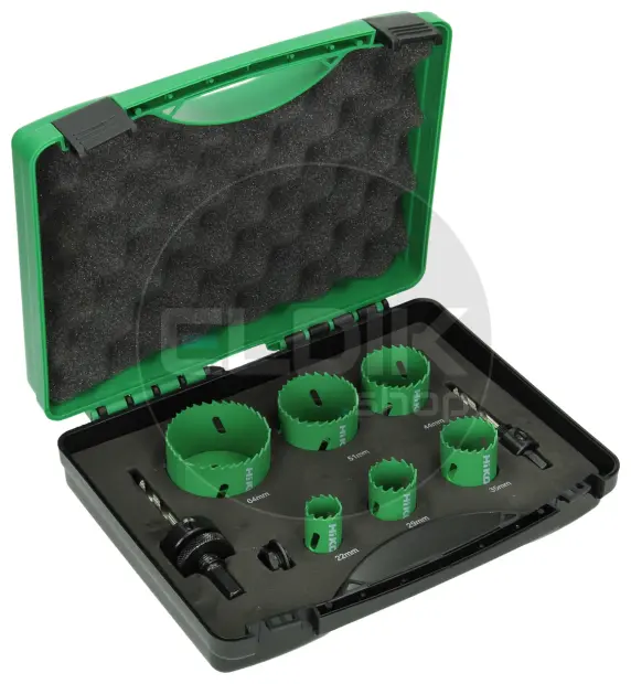 Hikoki 752172 Gatzaag cassette electricien 9-delig