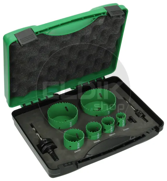 Hikoki 752175 Gatzaag cassette electricien 9-delig No. 2