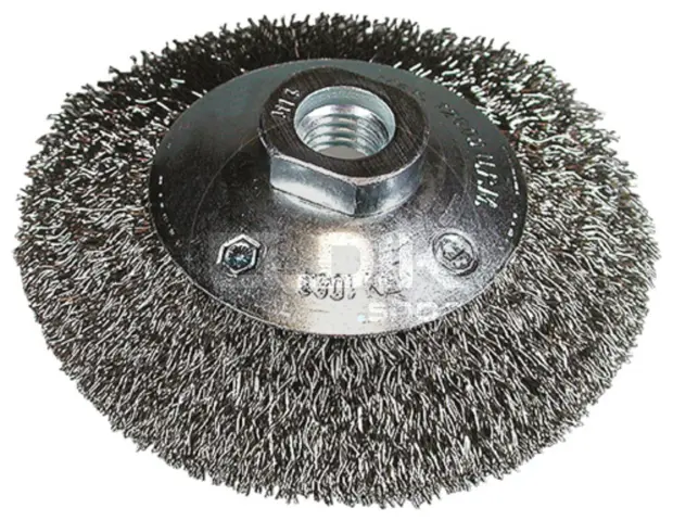 Hikoki 751318 Kegelborstel 100xm14x0.3 met gegolfd staaldraad