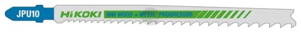 Hikoki JPU10 Decoupeerzaagblad voor Hout/Metaal | 105 x 132 mm | pak a 5 stuks - 750031