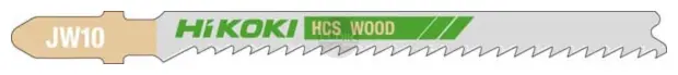 Hikoki JW10 Decoupeerzaagblad voor Hout | 75 x 100,4 mm | pak a 5 stuks - 750044