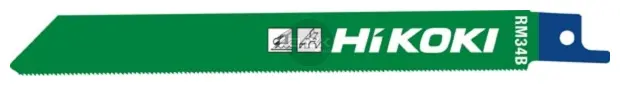 Hikoki RM34B/S922AF Reciprozaagblad voor Metaal | 150 mm | 5 stuks - 752012