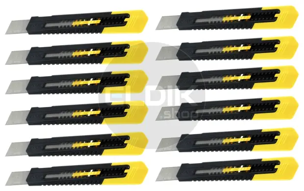 Stanley 0-10-151/12 Afbreekmes SM 18 mm | 12 Delige Set