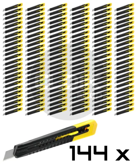 Stanley 0-10-150 Afbreekmes SM 9 mm | 144 Delige Set