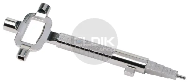 Heytec 50814800080 Bouwsleutel – Schakelkastsleutel en Deuropener