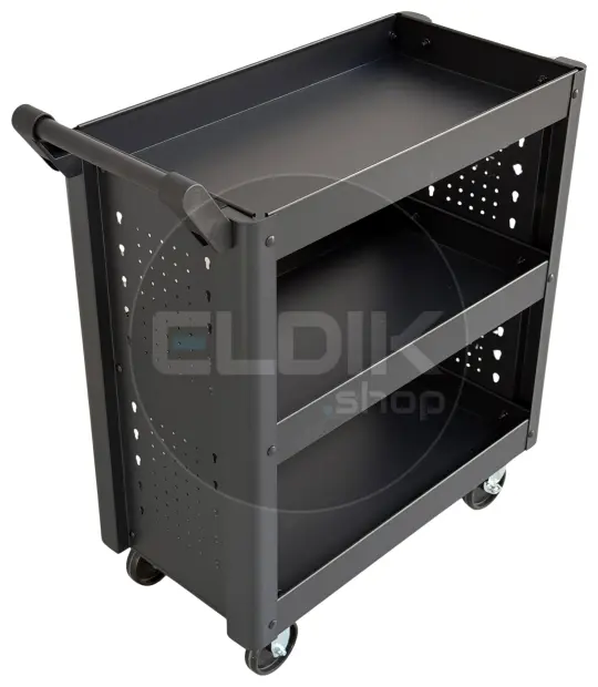 E-Tools 70831 3 Laags Verrijdbare Gereedschapswagen